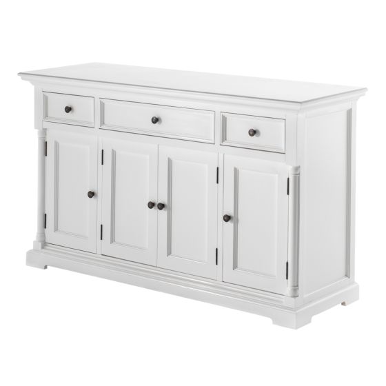 Buffetschrank weiß 4-türig Provence Landhausstil B198