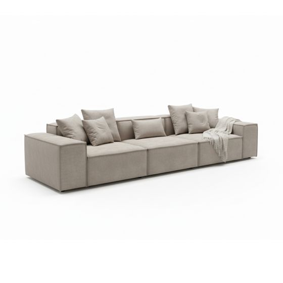 Big Sofa Oslo modern kubisch Breite 350cm