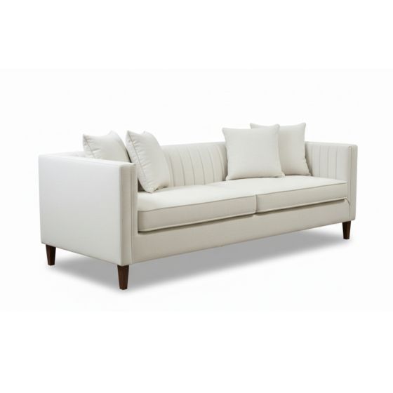 Charleston Landhausstil Sofa 180 cm Cream