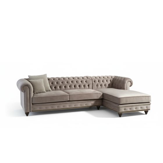 Ecksofa Landhausstil Springfield 315x185cm oder Wunschmaß