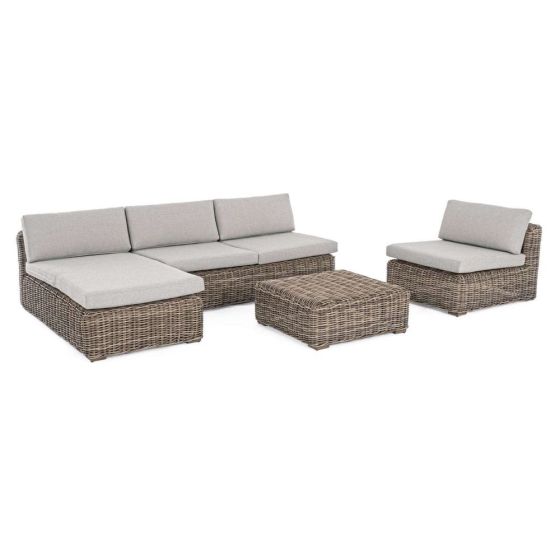 Gartenlounge 2Sitzer Modul mit Polster Coraline PickUpMöbel
