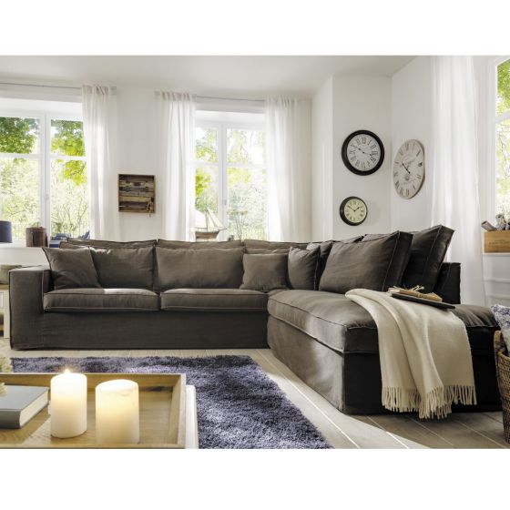 Hussensofa Landhausstil Sofaecke modern Newport