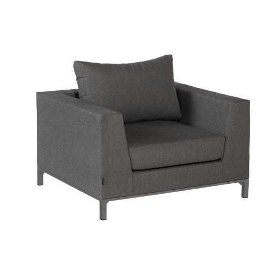 Loungesessel Sicilie Stone grey Nanotex