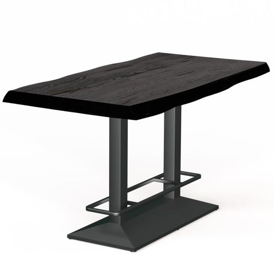 Stehtisch Wildeiche rustikal massiv 140x80 cm Toulon von Bodahl