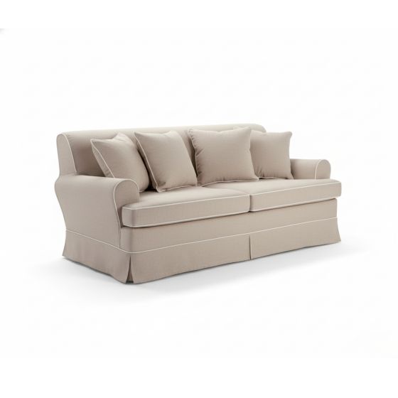 Windsor Hussensofa im Landhausstil in 200 cm Breite