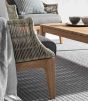 Lounge Sofa Outdoor 2 Sitzer mit Polster Keilani