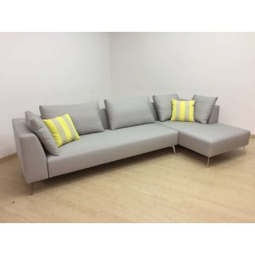 Loungesofa Allegria mit Divan wetterfest Silvertex