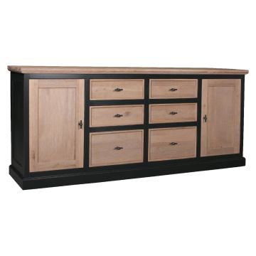 Anrichte Vintage Landhaus 2 Türen 6 Schubladen XO Interiors
