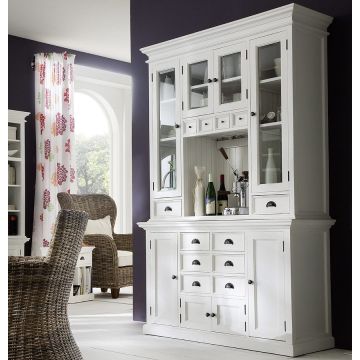Aufsatzbuffet Halifax Landhaus weiss von Novasolo