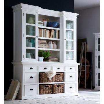 Esszimmer Buffet Landhausstil Halifax weiss antik lackiert