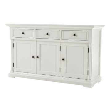 Sideboard weiß Landhausstil Provence 3 türig B185