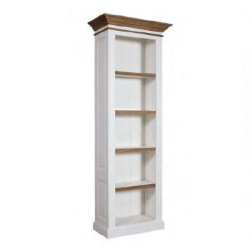 Bücherschrank Landhausstil York Shabby chic Oak MD164