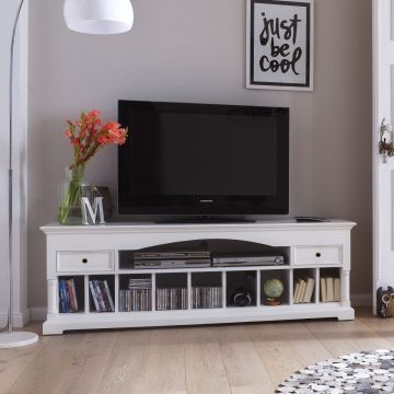 TV Lowboard weiß Landhausstil Provence Landhausstil CA611