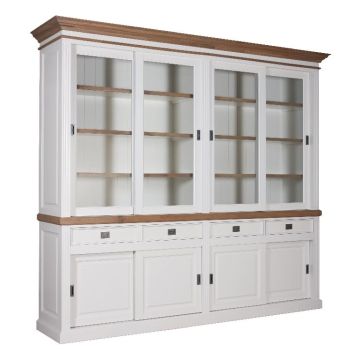 Buffetschrank Landhausstil York Shabby chic Oak groß