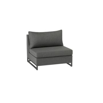 Sitzelement Lounge Rhodos Nanotex Stone grey