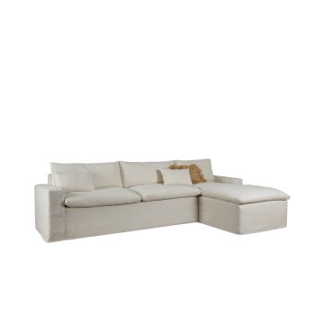 Hussen Ecksofa Cloud abnehmbare Husse