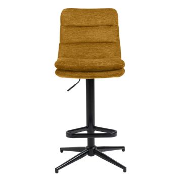Barhocker mit Lehne höhenverstellbar von Bodahl 2er Set Cole