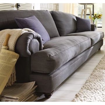 Sofa Lafayette Landhausstil 230 cm breit lose Kissen
