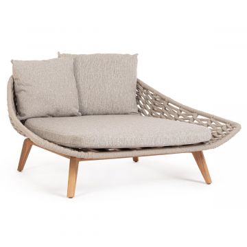 Daybed wetterfest beige Rope Tamires