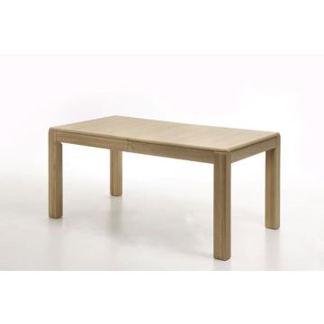 Esstisch Sena Eiche Bianco 160x90cm ausziehbar