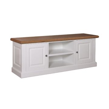 Fernsehkommode Landhausstil York Shabby chic Oak 2 Türen