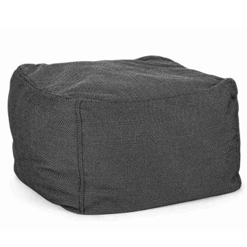Garten Loungehocker wetterfest Sparrow Outdoor Olefin Anthrazit