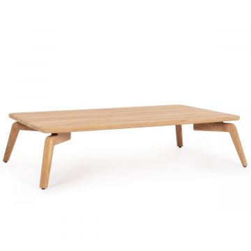 Gartentisch 120x70 cm wetterfest Teak Tamires