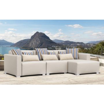 Loungesofa Ibiza Big Outdoor wetterfest Silvertex 