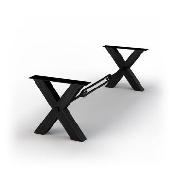 Bodahl Stahlgestell Kansas black 12x12 cm Profilstärke