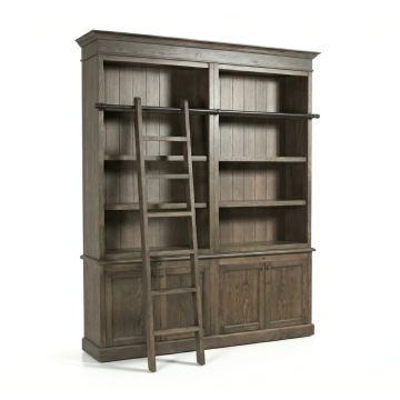 Bücherregal teils massiv teils Echtholz furniert Lake Forest
