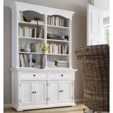 Landhaus Buffetschrank weiß antik Provence komplett