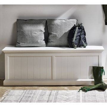 Truhe weiß Landhausstil Halifax von Novasolo