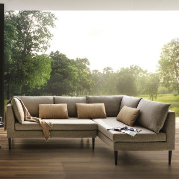 Outdoor Gartenlounge Ecksofa wetterfest Longchair rechts Para