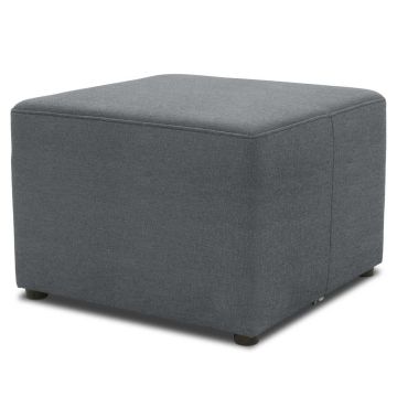 Outdoor Hocker wetterfest Kubo Gartenhocker Bezug: Allegra grau