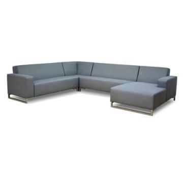 Loungesofa mit Chaiselongue Outdoor wetterfest Cannes