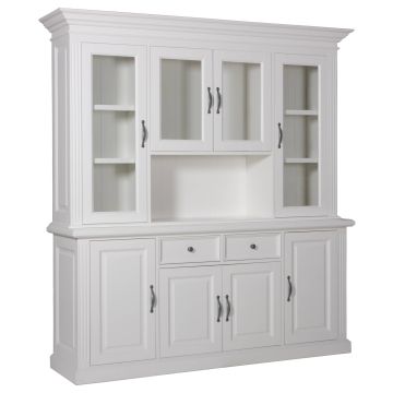 Buffetschrank 025 Shabby chic Landhaus modern weiß Pinie 