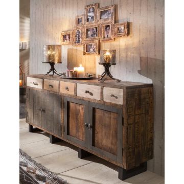 Sideboard Priya Altholz massiv Mango