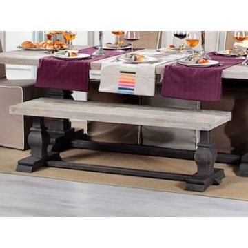 Sitzbank Landhausstil Massivholz Glendale 150cm