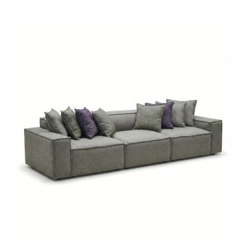 Sofa Orlando modern und leger kubischer Stil 305 cm Breite