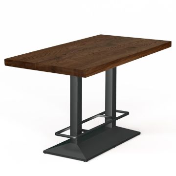 Stehtisch Wildeiche rustikal massiv 160x90 cm Toulon von Bodahl