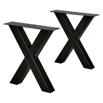 Tischbeine X-Gestell Esstisch Beine 10x10cm Sif small