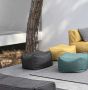 Garten Loungehocker wetterfest Sparrow Outdoor Olefin Anthrazit