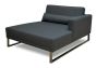 Loungemodul Sierra Longchair rechts Silvertex