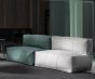 Loungesessel Outdoor wetterfest Sparrow Bezug Olefin Jade Modul