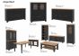 Couchtisch Ariege Eiche Massivholz 120x60cm mit Schublade Ivory blond