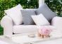 Gartensofa wetterfest Silvertex Gand Landhausstil Outdoor