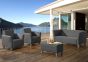 Gartensitzgruppe Box Outdoor Lounge Bezug Atmos anthrazit
