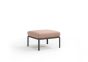 Komodo Hocker Antracite Rosa Quarzo