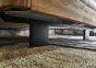 Wildeiche Bett 200x200 cm schwebende Optik Easy Sleep