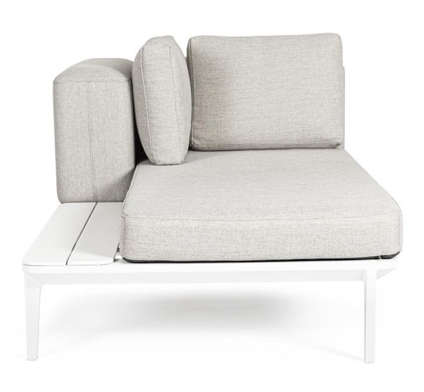 Outdoor Lounge Sofa wetterfest modular weiß Matrix PickUpMöbel